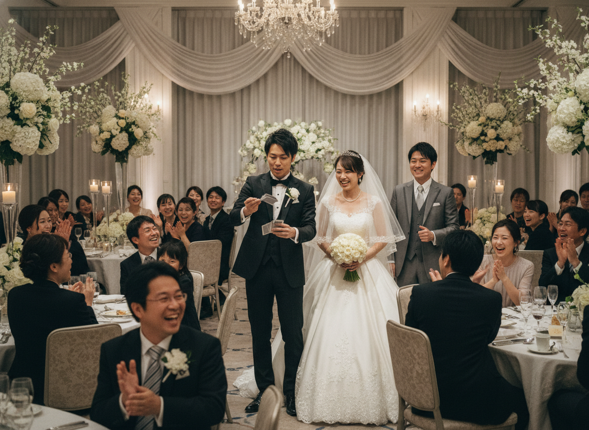 結婚式披露宴での演出